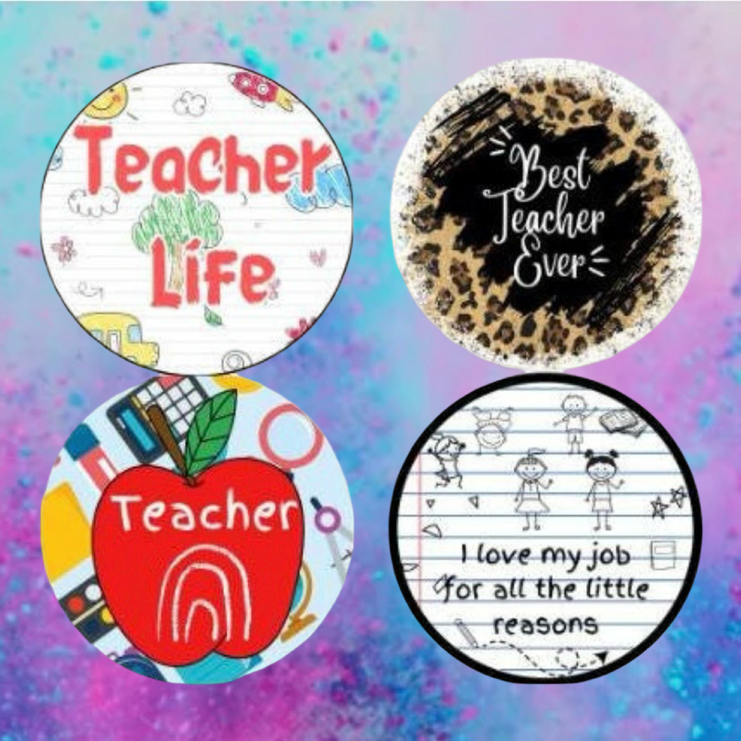 Teacher freshie cardstock