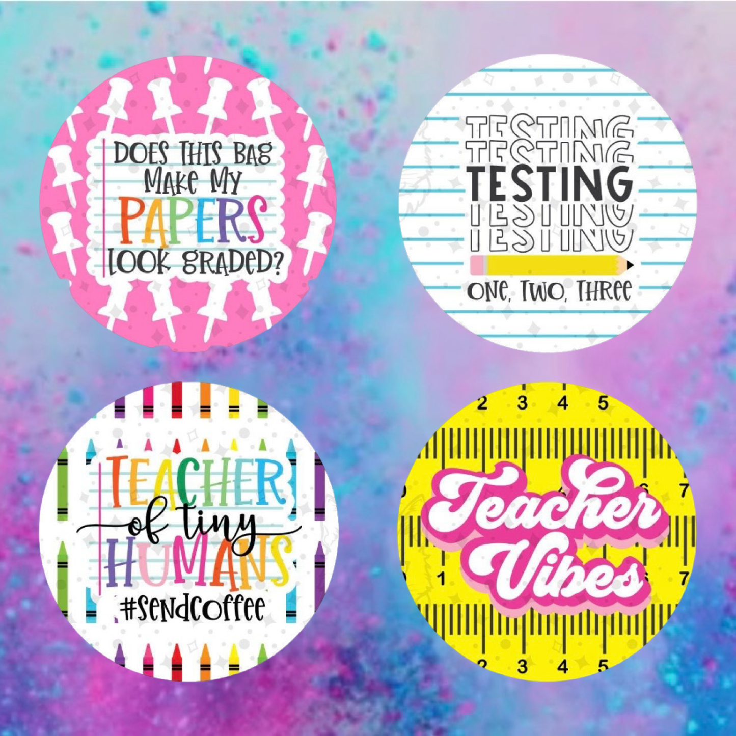 Teacher freshie cardstock