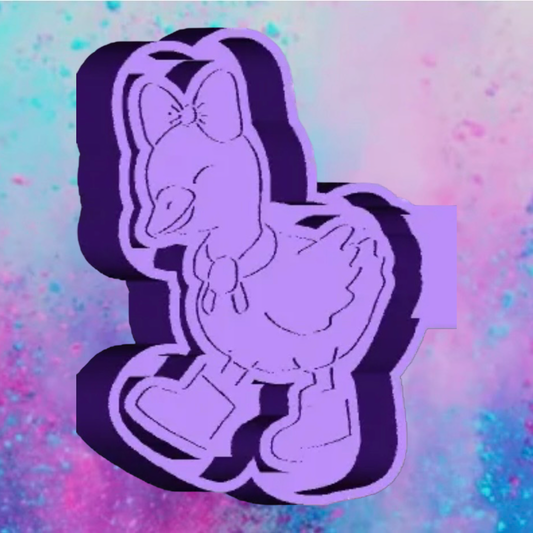 Duck in rain boots freshie mold