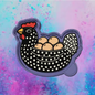 Eggs in chicken freshie mold