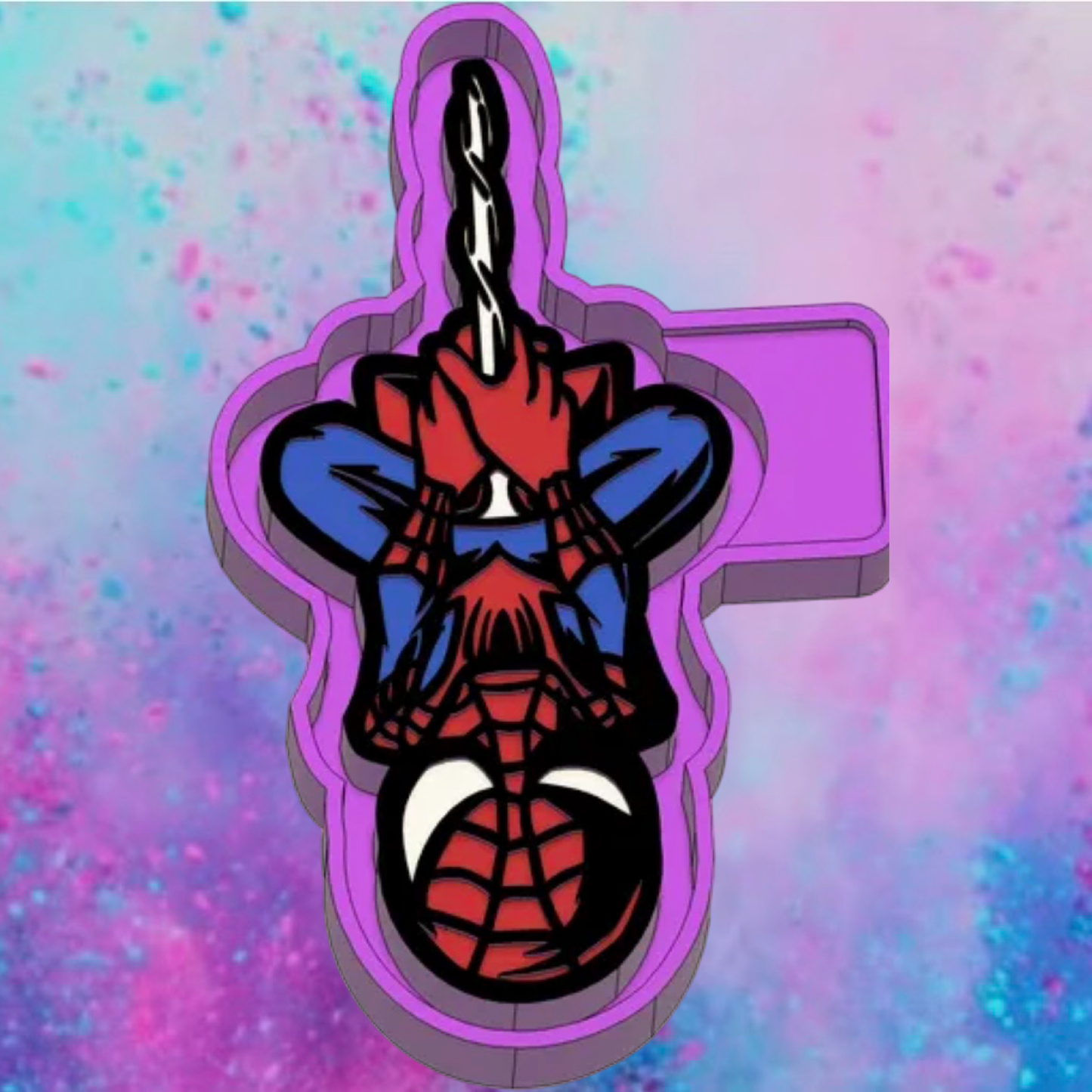 Spider-man freshie mold