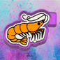 Shrimp freshie mold