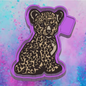 Cheetah cub freshie mold