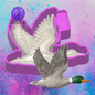 3D print flying Mallard duck freshie mold