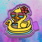 Summer vibes duck freshie mold