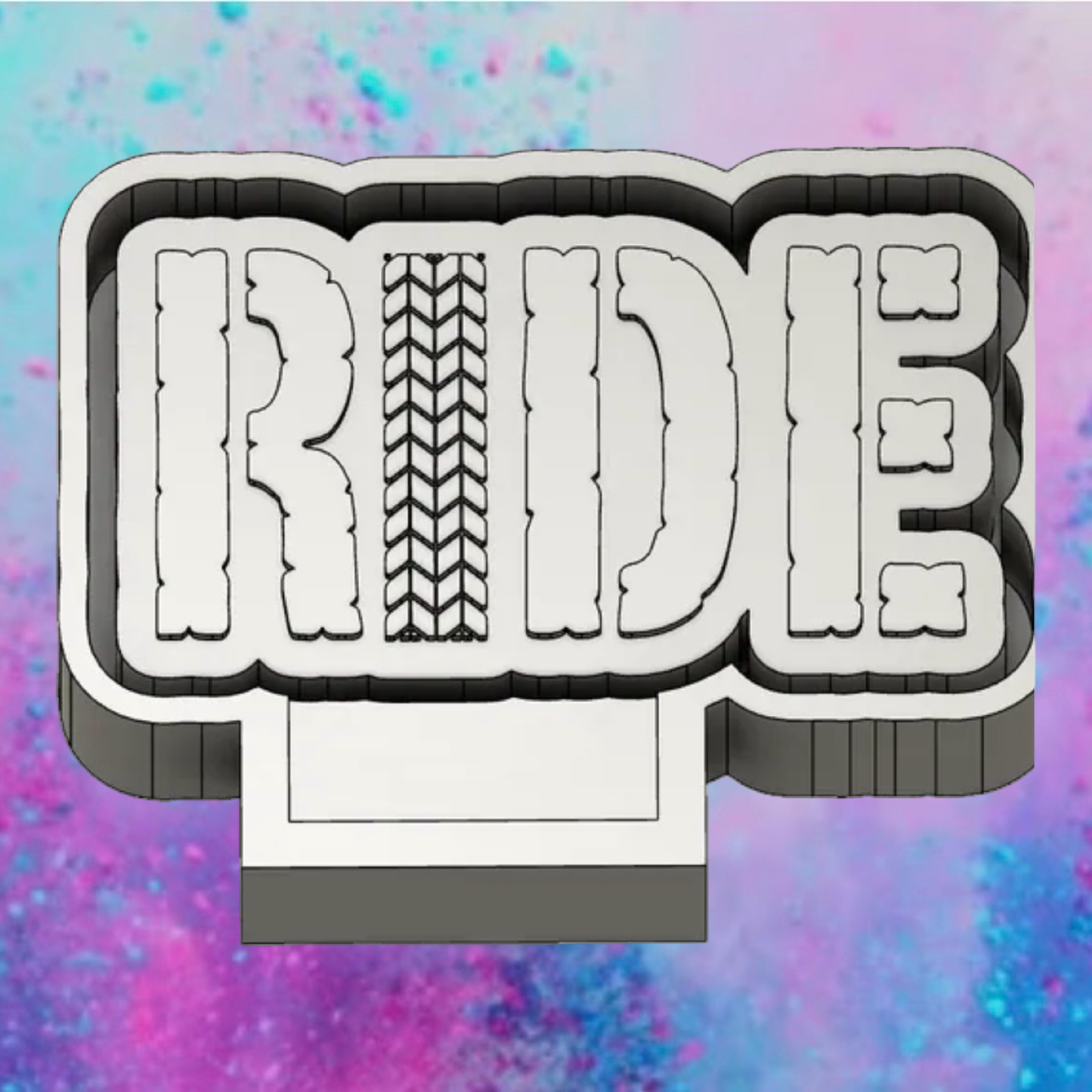 Ride freshie mold