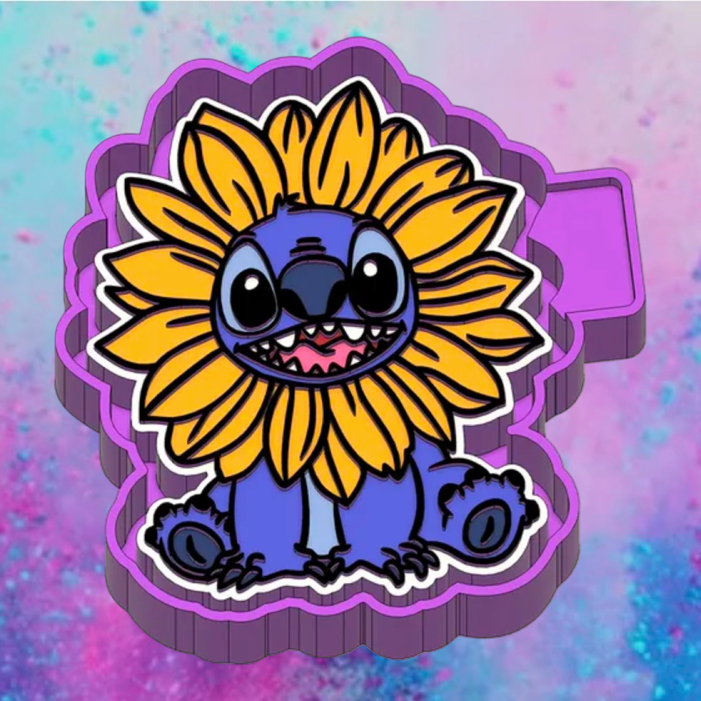 Sunflower Stitch freshie mold