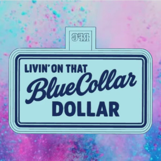 Blue collar dollar freshie mold