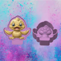 3D print cute duck freshie mold