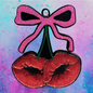 3D print cherry lips with bow freshie mold