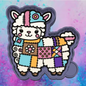 Patchwork sheep freshie mold