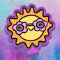 Sun with sunglasses freshie mold