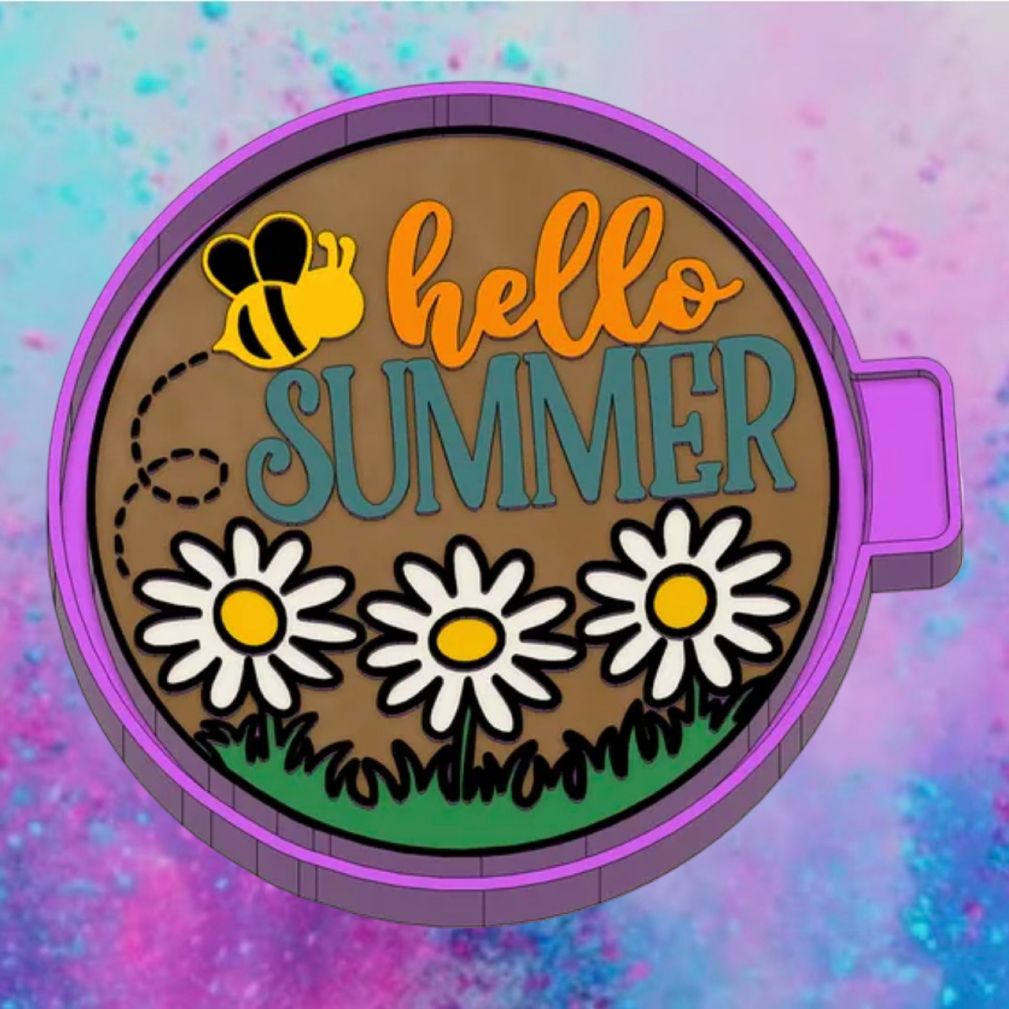 Hello summer freshie mold