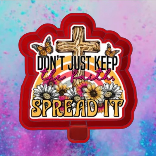 Don’t just keep it freshie mold with cardstock