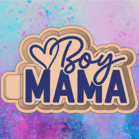 Boy MAMA freshie mold