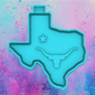Texas longhorn freshie mold
