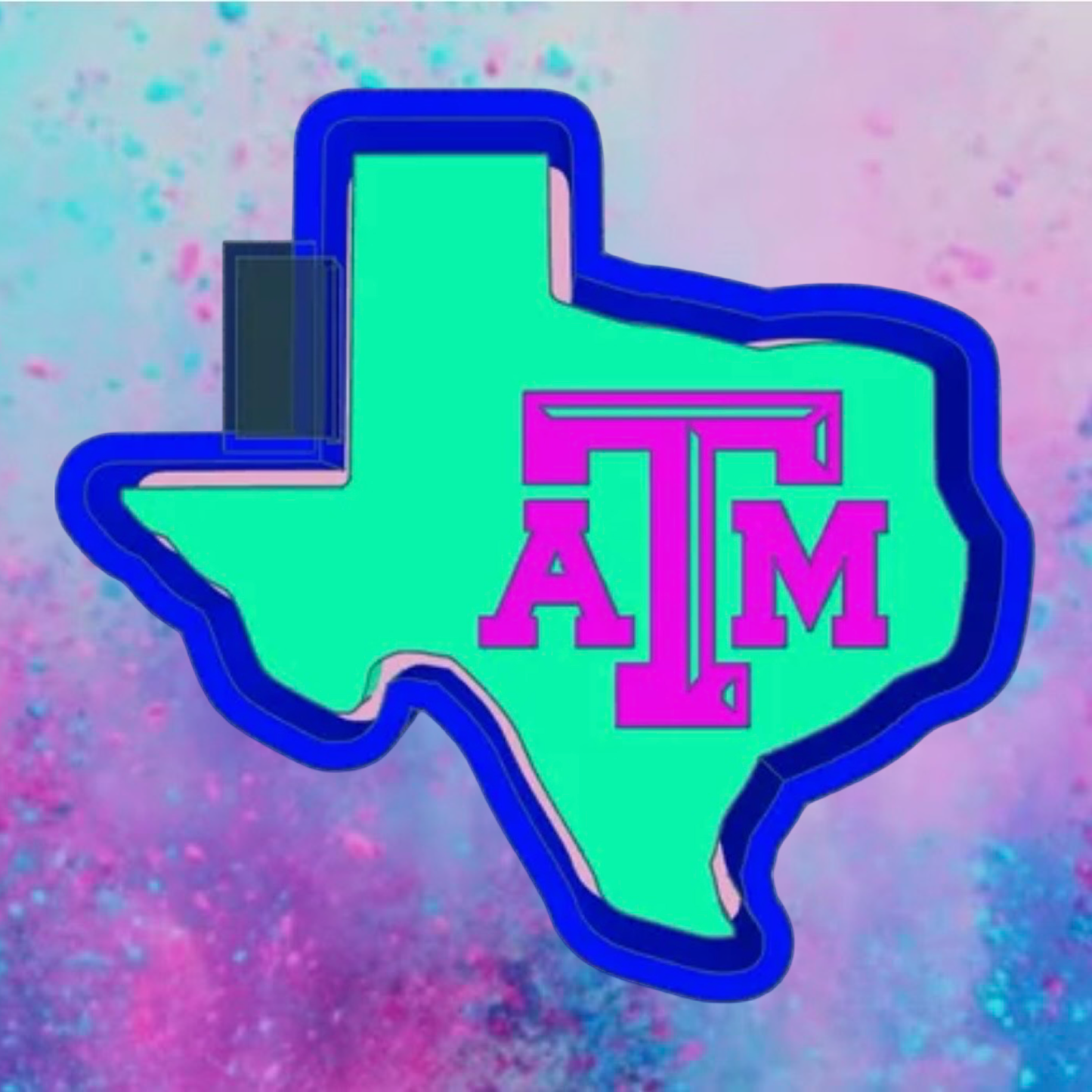 Texas ATM freshie mold