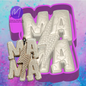 3D MAMA checkered lighting bolt freshie mold