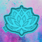 Lotus flower freshie mold