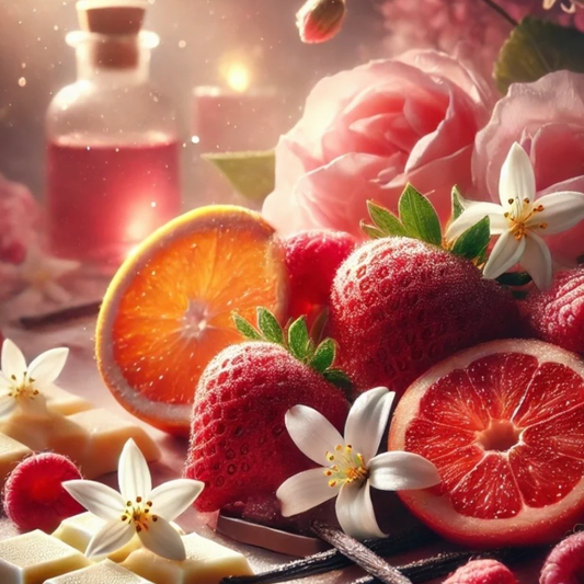 Strawberry Fantasy scented aroma beads.