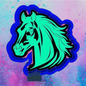 Horse head freshie mold