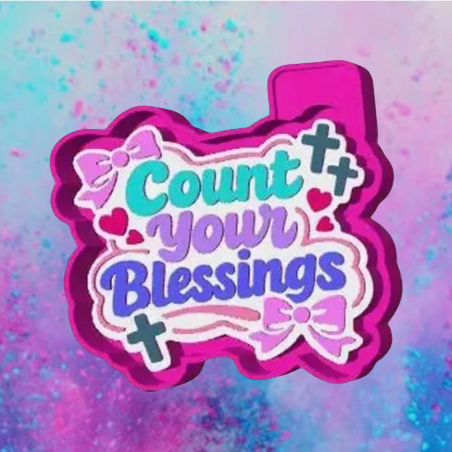 Count your prayers freshie mold