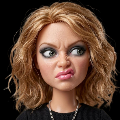 11 Dolly face round cardstock