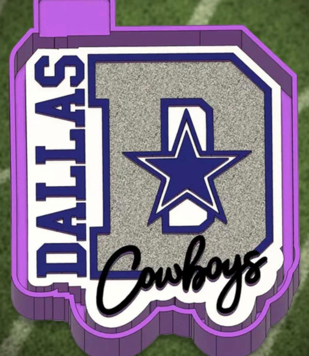 Dallas  Cowboys car freshie mold.